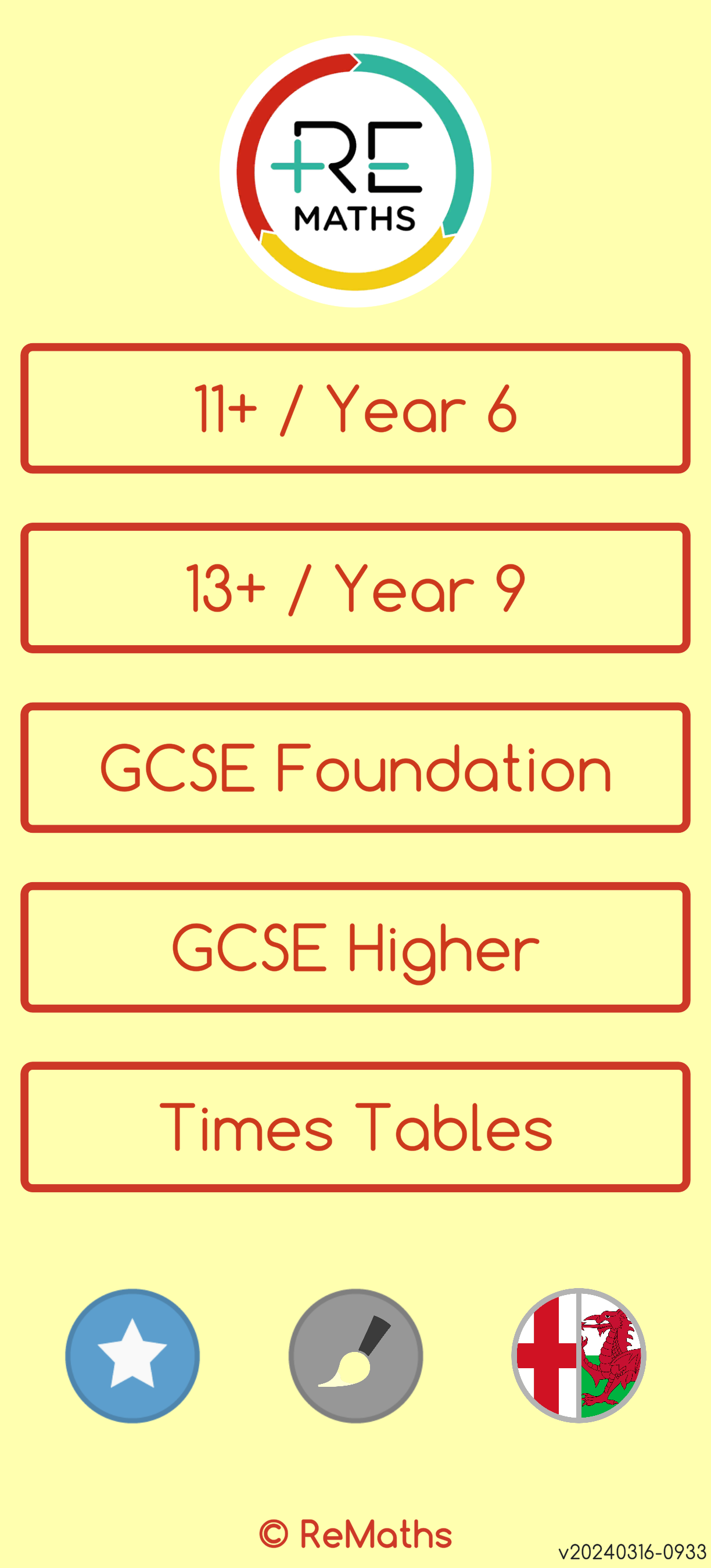 ReMaths App Screenshot