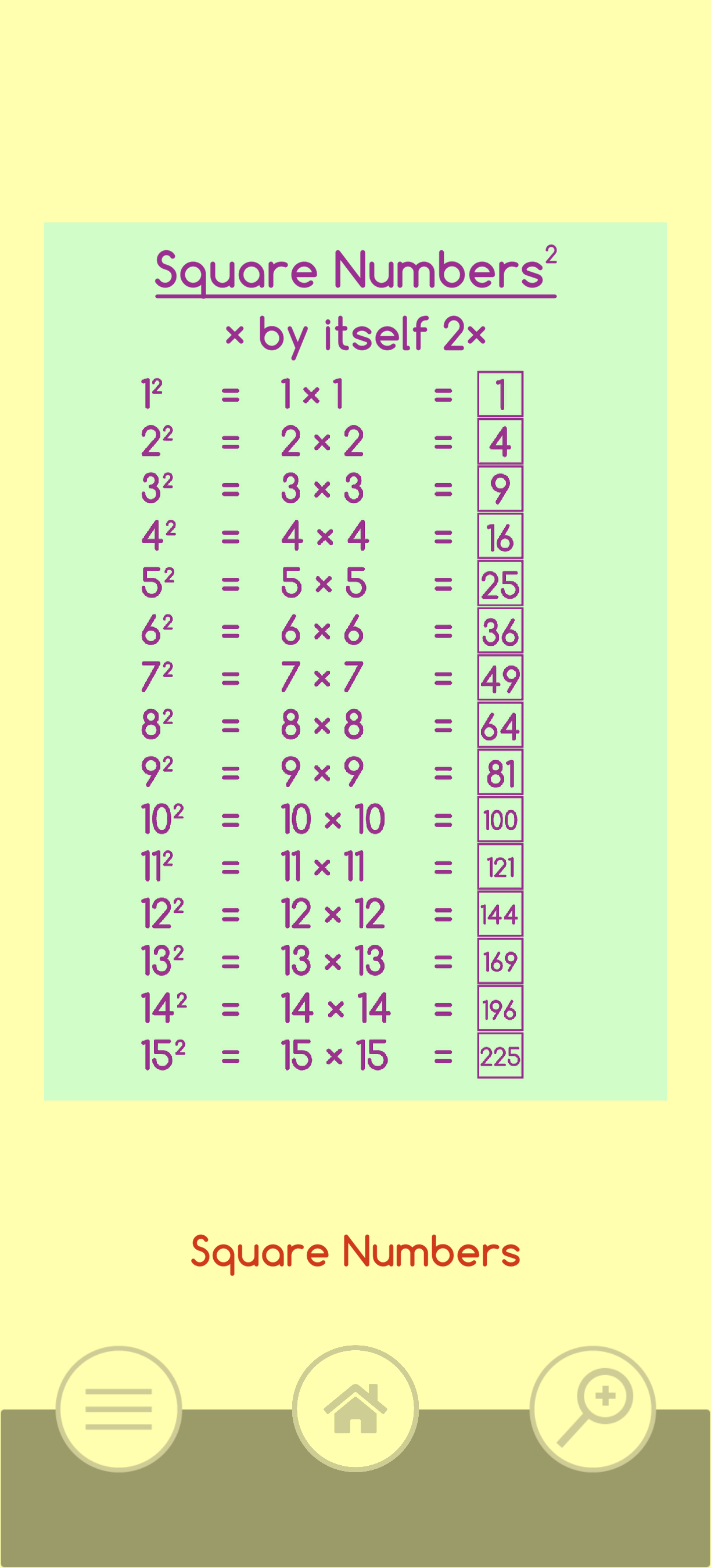 ReMaths App Screenshot